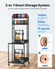 VEVOR 4-poziomowy mobilny stojak do przechowywania Podgląd zdjęcia produktu 2