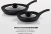 Linnuo® 3tlg Pfannenset Induktion Pfanne Bratpfanne Set - Produktbild-Vorschau 6