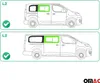 Vitre de Porte pour Toyota Proace 2017-2024 L2 L3 Avant Voir les images du produit 3