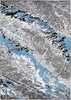 Tapiso Teppich MAYA Modern Schwarz Grau Blau Schlafzimmer  Produktbild-Vorschau 2