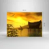 Bilder auf glas - Asien Berg Meer Felsen - 70x50cm - Produktbild-Vorschau 3