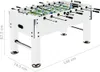 vidaXL Stolní fotbal Ocel 60 kg 140x74,5x87,5 cm Bílý Náhled obrázku produktu 7
