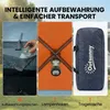 Outsunny Tunnelzelt 4 Personen Familienzelt mit Schlaf- und Produktbild-Vorschau 9
