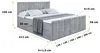 ALTDECOR Boxspringbett mit Fußteil, H4 Matratze und Topper Produktbild-Vorschau 7
