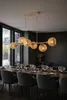 Luxolar LED pendelleuchte 6-flammig E27 Rattan Boho Produktbild-Vorschau 6