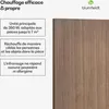 Blumfeldt radiateur infrarouge mural 350 W – IP44, WiFi & Voir les images du produit 3