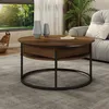 Couchtisch Vicco Marlo Holz 77 x 77 cm, Model 55946 Produktbild-Vorschau 6