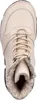 A top-down view of a beige high-top sneaker boot. Anteprima dell’immagine prodotto