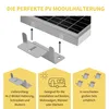 4er Set Alu Z-Winkel Befestigungswinkel silber PV Produktbild-Vorschau 6