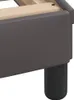 The Living Store Bettgestell mit Kopfteil Grau 90x200 cm Produktbild-Vorschau 10
