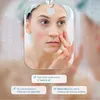 Velké, kulaté, nezamlžující se zrcadlo do sprchy s Náhled obrázku produktu 4