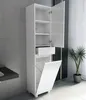 słupek łazienkowy z koszem na pranie brudną bielizne 40cm Podgląd zdjęcia produktu 3