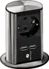 BACHMANN ELEVATOR 1xCEE7/3 USB Charger, Strom 2,0m CEE7/7 Produktbild-Vorschau 10