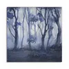 DEQORI Hybrid Leinwand Bild 30x30 cm 'Mystischer Waldtraum' Produktbild-Vorschau 2
