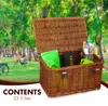 Bicycle Gear Cestino anteriore in rattan per bicicletta Anteprima dell’immagine prodotto 6