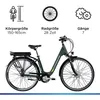 An electric bicycle with informational graphics above it. Anteprima dell’immagine prodotto