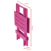 Tavolo pieghevole in plastica ADIGE 45 x 43 cm - rosa - Anteprima dell’immagine prodotto 5