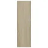 vidaXL Scarpiera a muro rovere Sonoma 60x18x60 cm materiale Anteprima dell’immagine prodotto 12