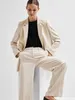 Selected Rita Relaxed Blazer Beige 44 Frau Beige 44 Produktbild-Vorschau 4