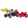 Treppe Traktor RollyKid Steyr 6165 CVT junior rot Produktbild-Vorschau 1