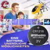 4 x CR1216 WILHELM Lithium Knopfzelle 3V 26 mAh ø12 x 1,6 Produktbild-Vorschau 6