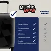 MuchoWow® Koffer Handgepäck Trolley Rollkoffer Kleine Produktbild-Vorschau 6