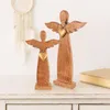 Orion | Drevená figúrka - 42 cm - Ručná práca - Mangové Náhľad obrázku produktu 6