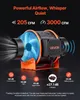 VEVOR 101,6 mm wentylator kanałowy z regulacją, 349 m³/h – Podgląd zdjęcia produktu 4