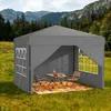 LZQ Pavillon pop-up 2,5 x 2,5 m Pavillon pliable pour Voir les images du produit 9