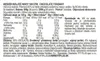 Nutritional information and ingredients list for a protein powder. Produktbild-Vorschau