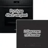 Herdset BOSCH Backofen Pyrolyse 3D Heißluft + PKM Produktbild-Vorschau 1
