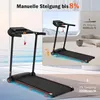 Tapis roulant pieghevole Merax con pendenza dell'8%, motore Anteprima dell’immagine prodotto 8