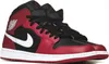 Nike Air Jordan 1 Mid "Gym Red" Schwarz/Rot, Größe: 42,5 Produktbild-Vorschau 2