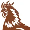 KOTARBAU® Gartendekoration Rostfiguren 65cm Hahn Henne Produktbild-Vorschau 5