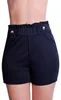 topschuhe24 2052 Damen Kurze Hose Shorts, Farbe:Blau, Produktbild-Vorschau 1