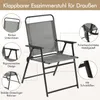 Yaheetech 4er Set Gartenstuhl klappbarer Terrassenstuhl mit Produktbild-Vorschau 4