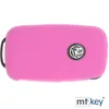 Auto Schlüssel Hülle Silikon Schutz Cover Rosa kompatibel Produktbild-Vorschau 3