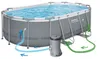 Piscina da giardino con telaio 427 x 250 x 100 cm 18-in-1 Anteprima dell’immagine prodotto 3