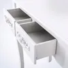 Toaletní stolek MADOX - bílý Náhled obrázku produktu 8