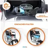 Rollstuhl Faltbar  Große Räder  Orthopädisch  Leicht  Produktbild-Vorschau 7