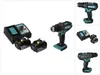 Trapano a percussione a batteria Makita DHP 482 RF 18 V 62 Anteprima dell’immagine prodotto 1