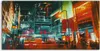 Coloray Acrylbild 100x50  Wandbild Acrylbilder Stadt straße Produktbild-Vorschau 1