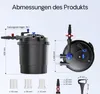 SunSun CPF-20000 Druckteichfilter 12.000 l/h / 36 W UVC Produktbild-Vorschau 3