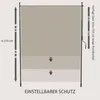 Senkrechtmarkise 200 x 292 cm vertikale Markise Produktbild-Vorschau 5