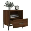 The Living Store Nachttische 2Stk. Braun Eichen-Optik Produktbild-Vorschau 3