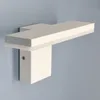 MODERNE LED Außenwandleuchte Wandleuchte 10W warmweiß weiß Produktbild-Vorschau 3