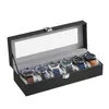 SONGMICS Box na hodinky pro 6 hodinek, pouzdro na hodinky Náhled obrázku produktu 1