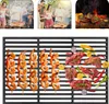 LZQ Massiv Gusseisen Grillrost 60 x 40cm Emailliert Produktbild-Vorschau 1