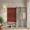 Vestiaire Aria 1 190 cm Cachemire Rembourré Taupe Voir les images du produit 6