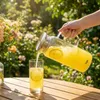 Vilde | Glaskaraffe mit Deckel - Wasserkrug 1,5L - Karaffe Produktbild-Vorschau 11